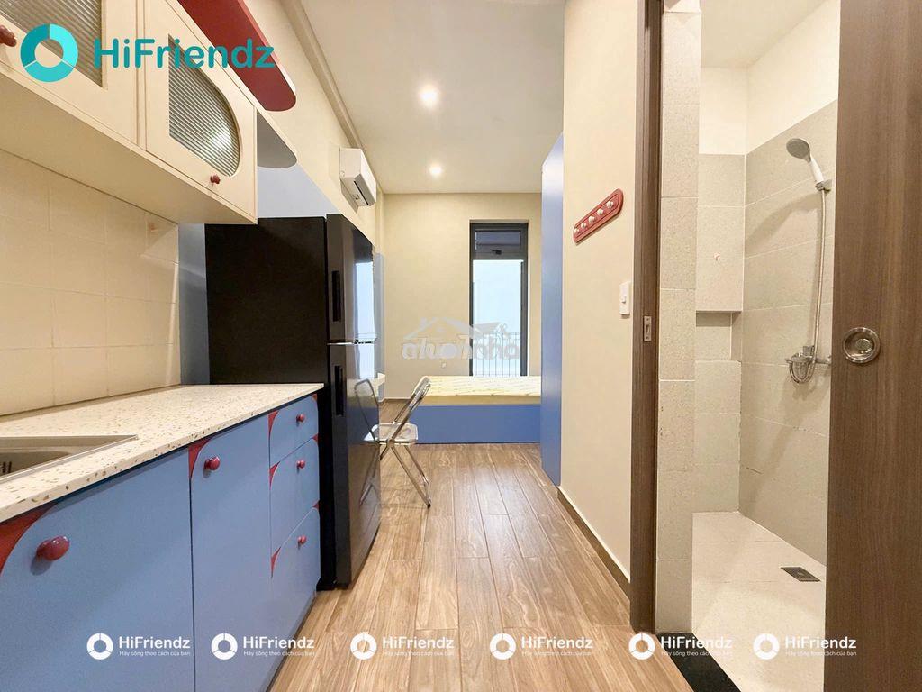 Cho thuê studio full nt, ban công, nhà mới, có chỗ đậu oto - 3