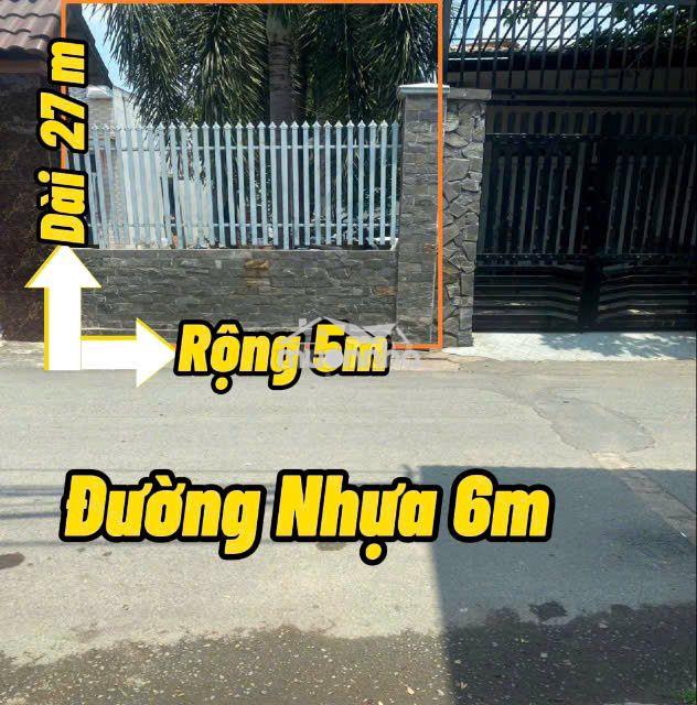 Chính chủ bán đất 133m2 long bình biên hòa gần nguyễn ái quốc, 2,5 tỷ