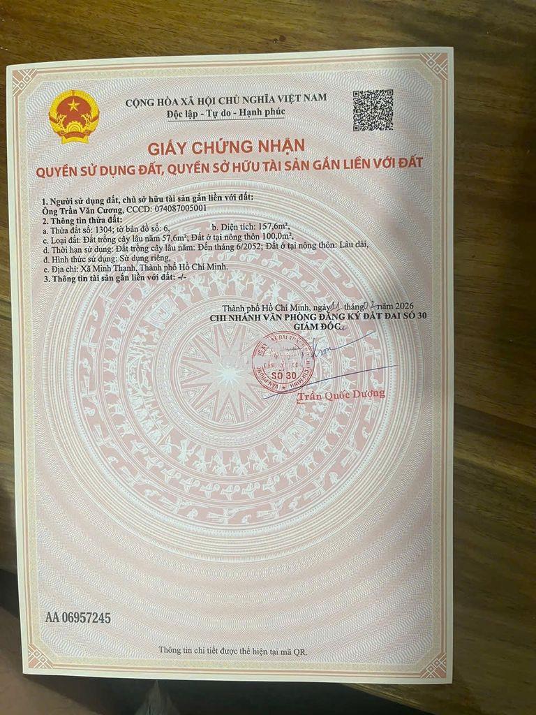 Chỉ với 150 triệu là sở hữu ngay lô đất tại minh thạnh - hồ chí minh - 2