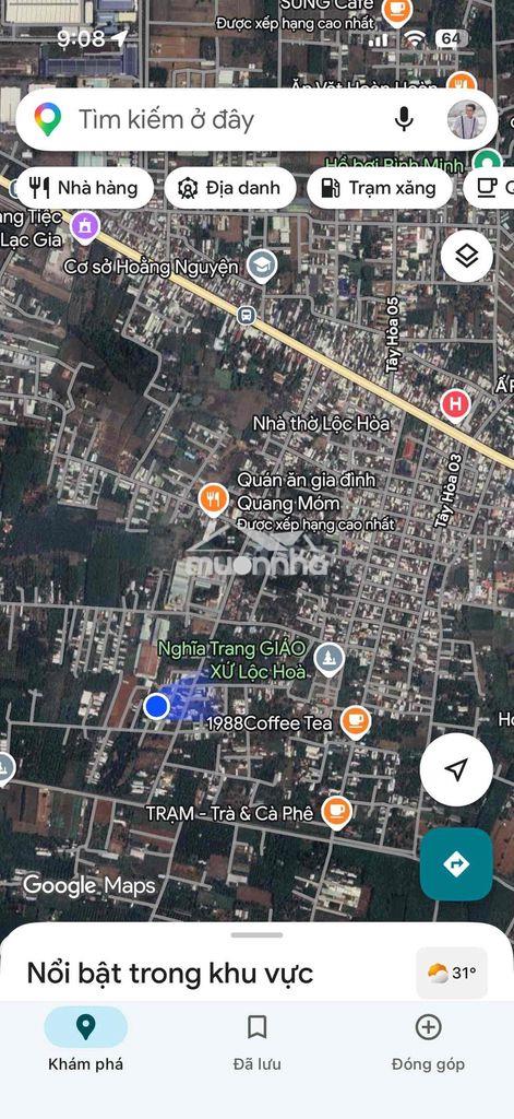 Bán nhà c4 có 5m vườn gần đường suối dinh, tây hoà