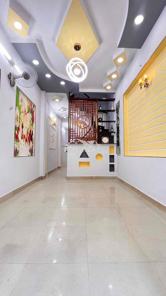 5.95 tỷ 3 tầng mới - hẻm xe hơi gần ngã tư lạc long quân - âu cơ - 2