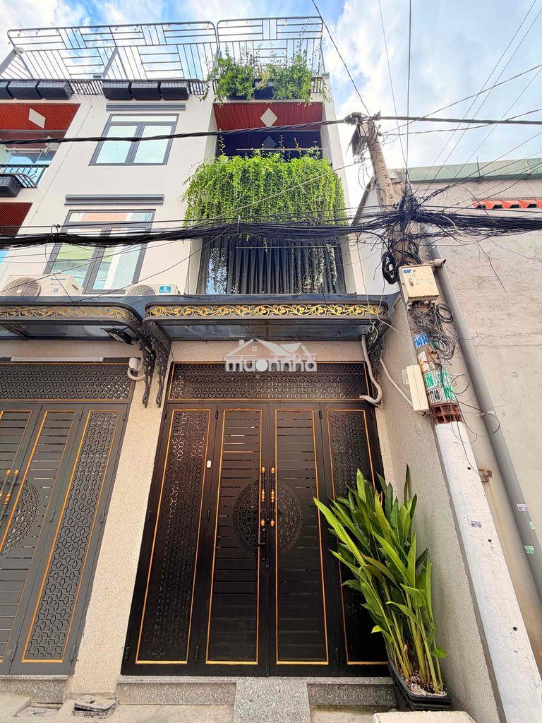 Hẻm xe hơi thông, dt sàn 70m2, 4 tầng, dương văn dương, tân phú, b1687