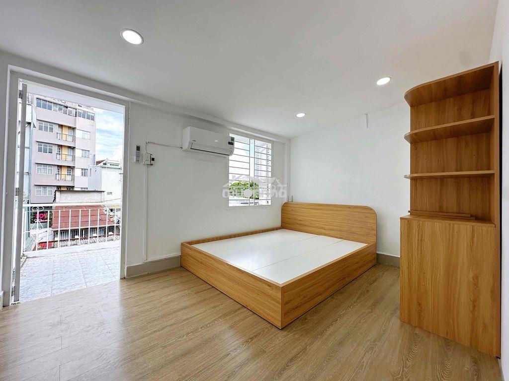Căn hộ 1pn 1pk | ban công 50m2 | máy giặt riêng | cư xá bắc hải q10 - 4