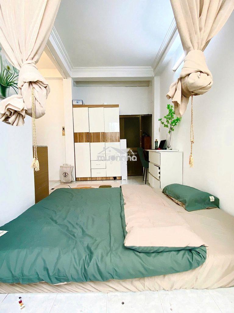 Lầu 1- studio full nt- bancol lớn- 30m2- số 137 trần đình xu - 4