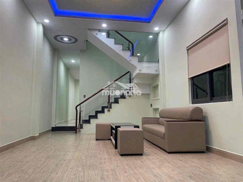 Nhà gần cầu vượt ngã tư ga q12 1 lầu 2pn hẻm xe hơi