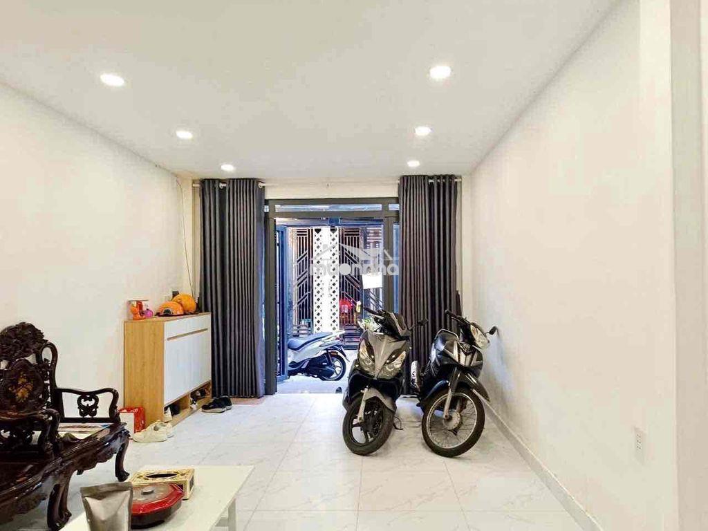 Nhà nở hậu 5m5 có p ngủ dứoi trệt - sổ chuẩn hoàn công đủ - 4
