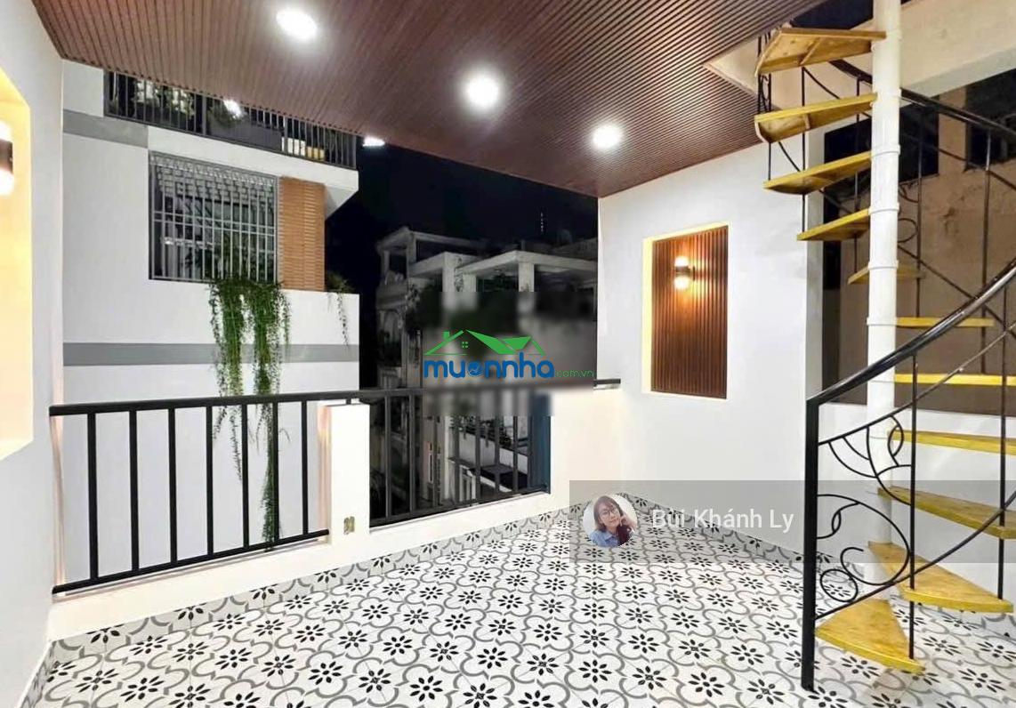 Bán nhà phan đăng lưu phú nhuận 50m 4 tầng thang máy nở hậu