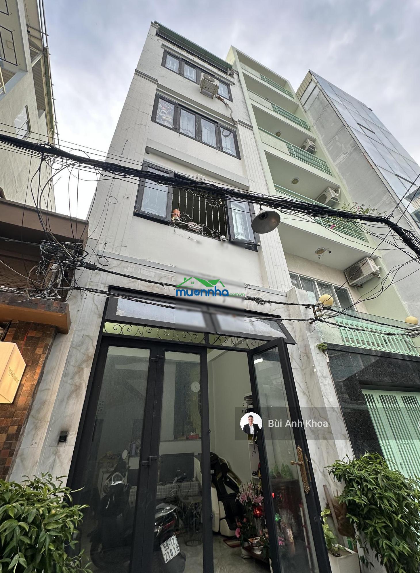 Hàng hiếm tân định quận 1! bán nhà 5 tầng đường đinh công tráng diện tích gần 75m2 giá 18,9 tỷ tl