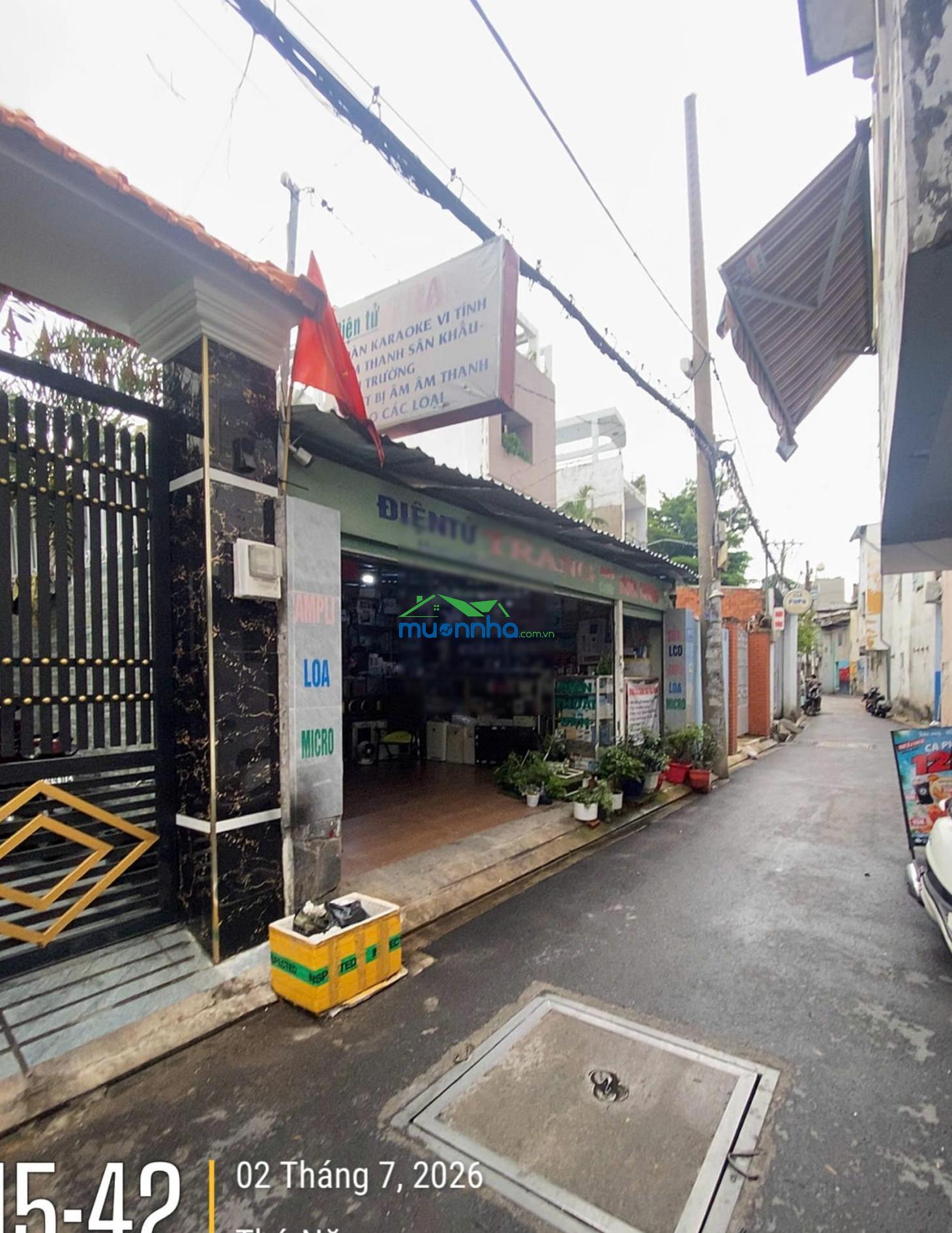 Nhà to - giá nhỏ! hẻm xe hơi thông thoáng, ngang khủng gần 7m, 171.7m² đất, nhà chính chủ 1 đời - 2