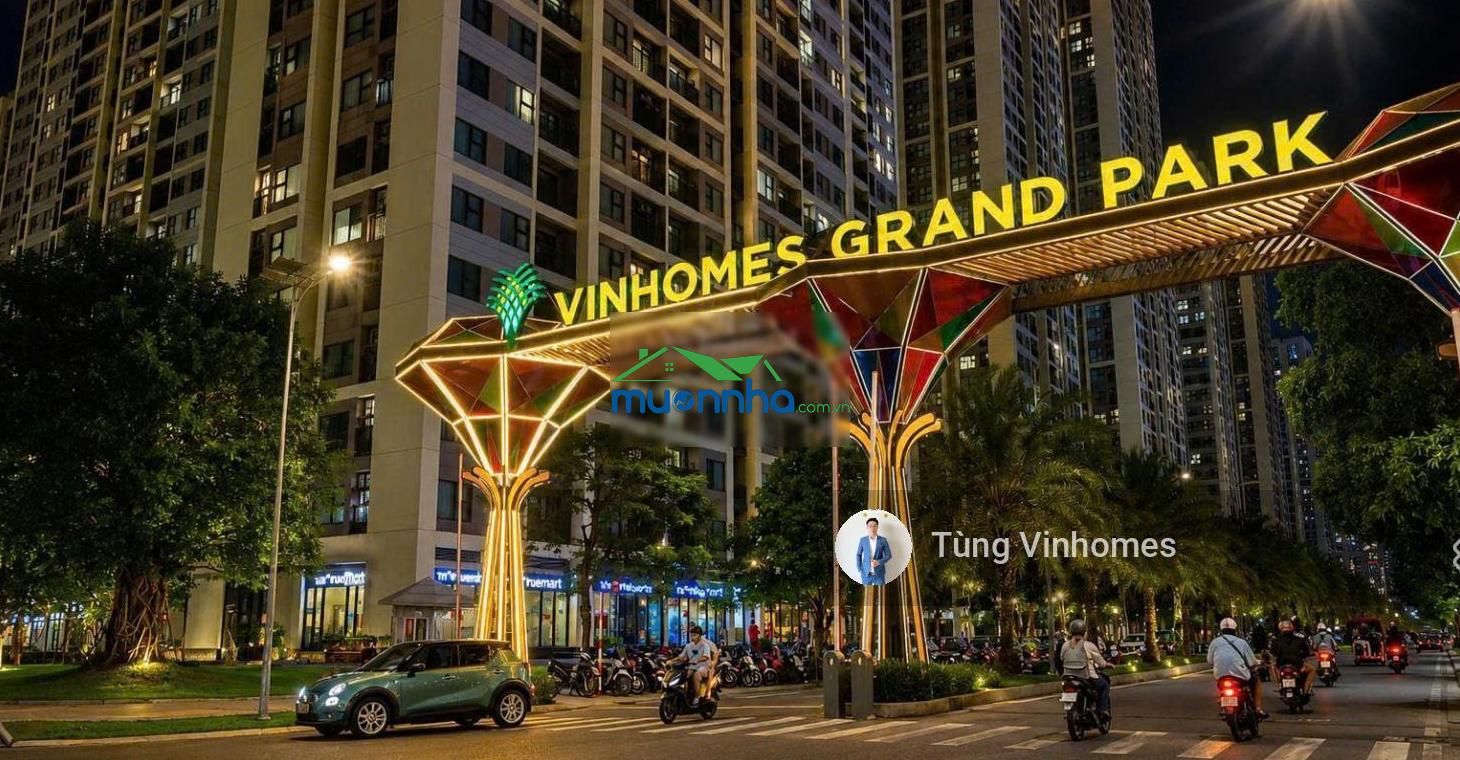 Chính chủ cần bán căn hộ vinhomes grand park giá tốt thị trường - chỉ từ 2,2 tỷ