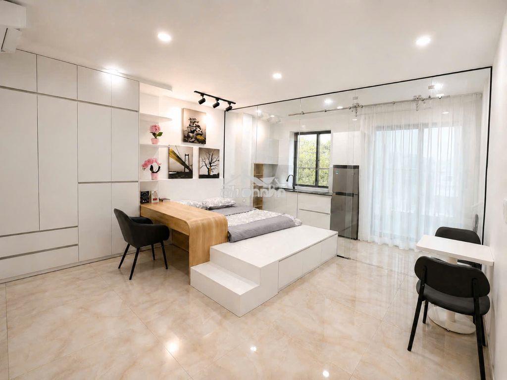 Cho thuê căn hộ mini 1pn giá 10tr ban công, thang máy cityland gò vấp - 2
