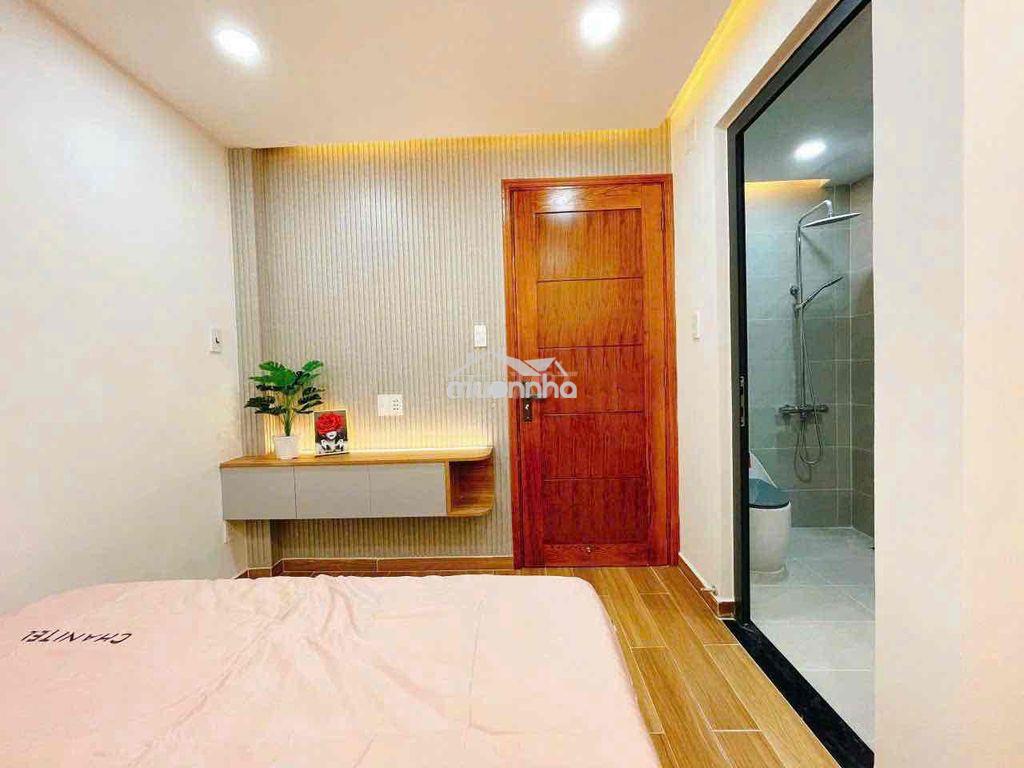 Cho thuê nhà 854 /thống nhất p15 (4,3x9) lửng , 2 lầu , st 4pn , 5wc - 4