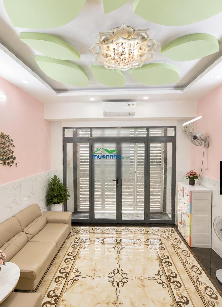 Siêu phẩm nhà 4 tầng khu vip 110 bà hom - quận 6 - đường nhựa 6m - ngang 4,4m x 14m - nhỉnh 8 tỷ - 3