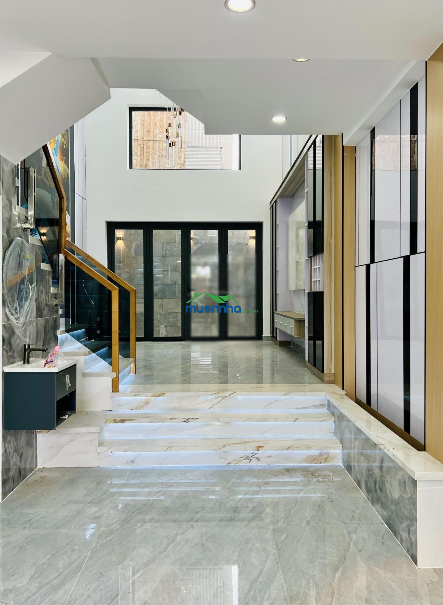 Bán nhà bình tân mới xây đường 18b chợ gò xoài, giáp tân phú, 52m2 x 5 tầng, giá tốt 6,8 tỷ