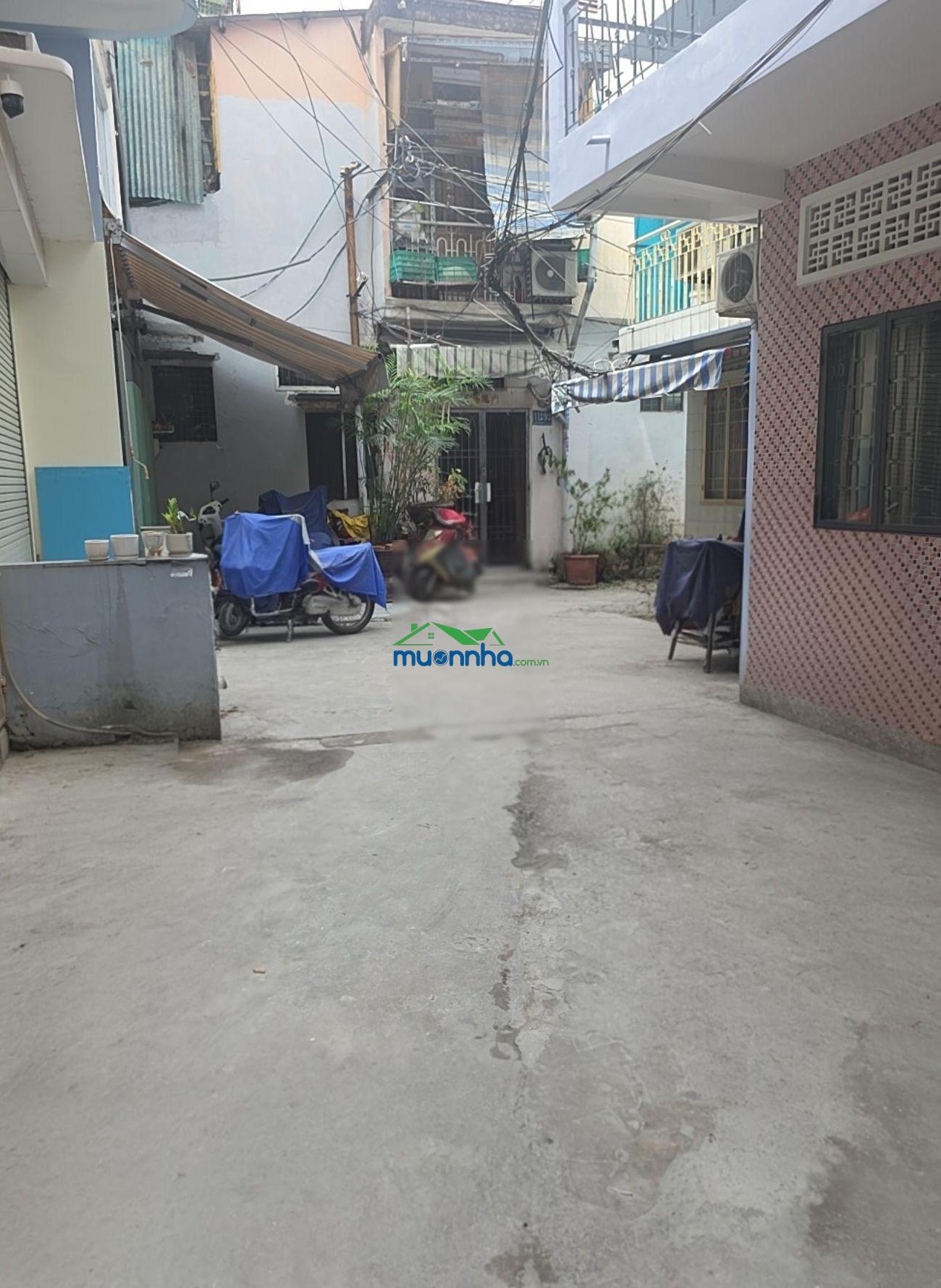 Nhà mới nở hậu 5.4m dài 8m, 4 tầng, hẻm 4m đường an bình, p5, q5