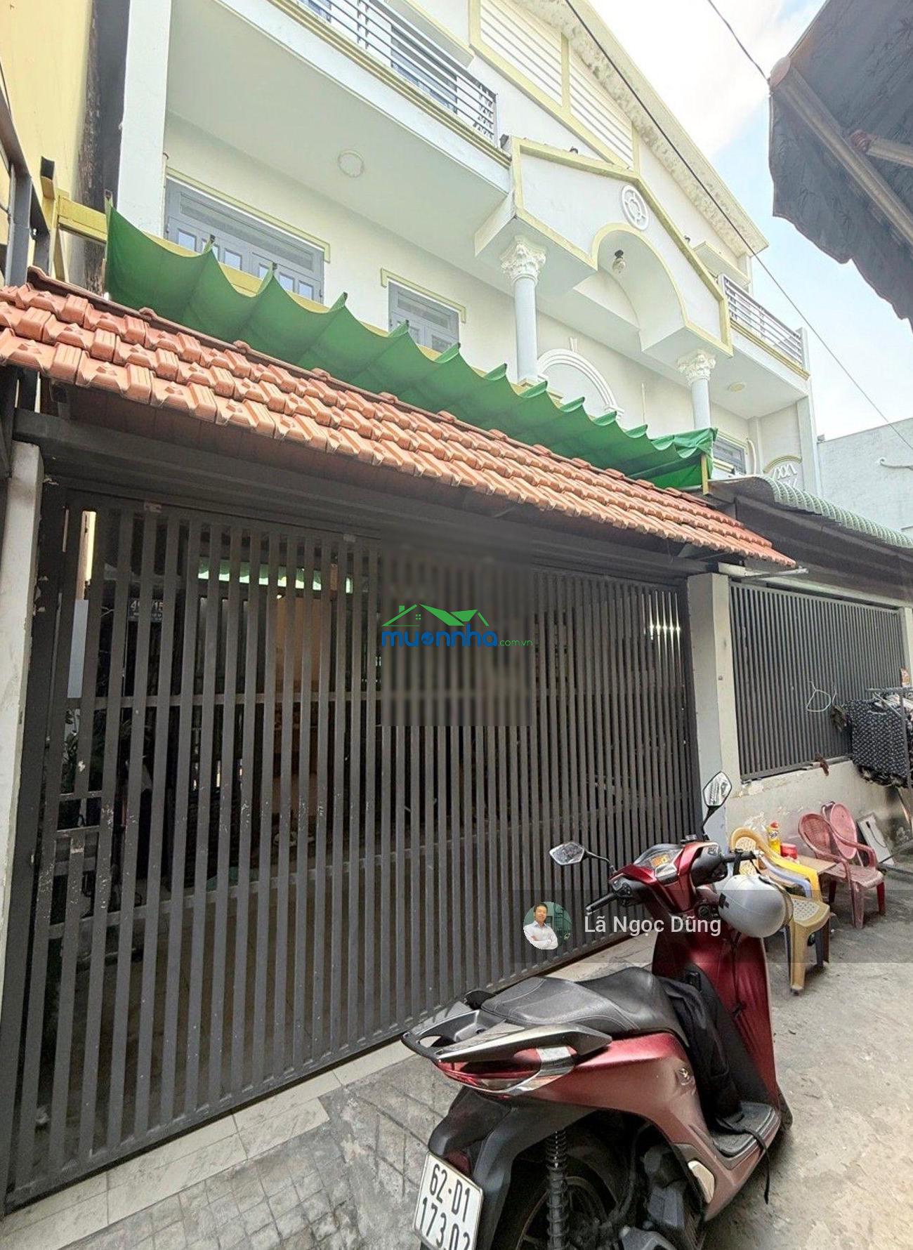 Bán nhà 3 tầng, 124m² (odt 55m² - cln 70m²), tỉnh lộ 10 (giáp q6), sẵn dòng tiền 15tr/tháng. 5,6 tỷ