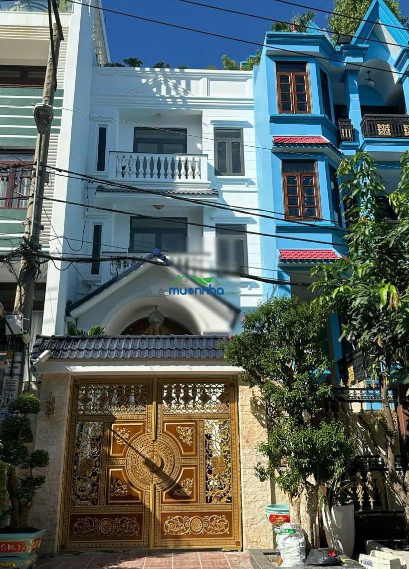 Bán nhà 4 tầng 2 mặt hẽm 10m đường nguyễn oanh dt5mx22m cn 110m2 gía chỉ 15,5 tỷ
