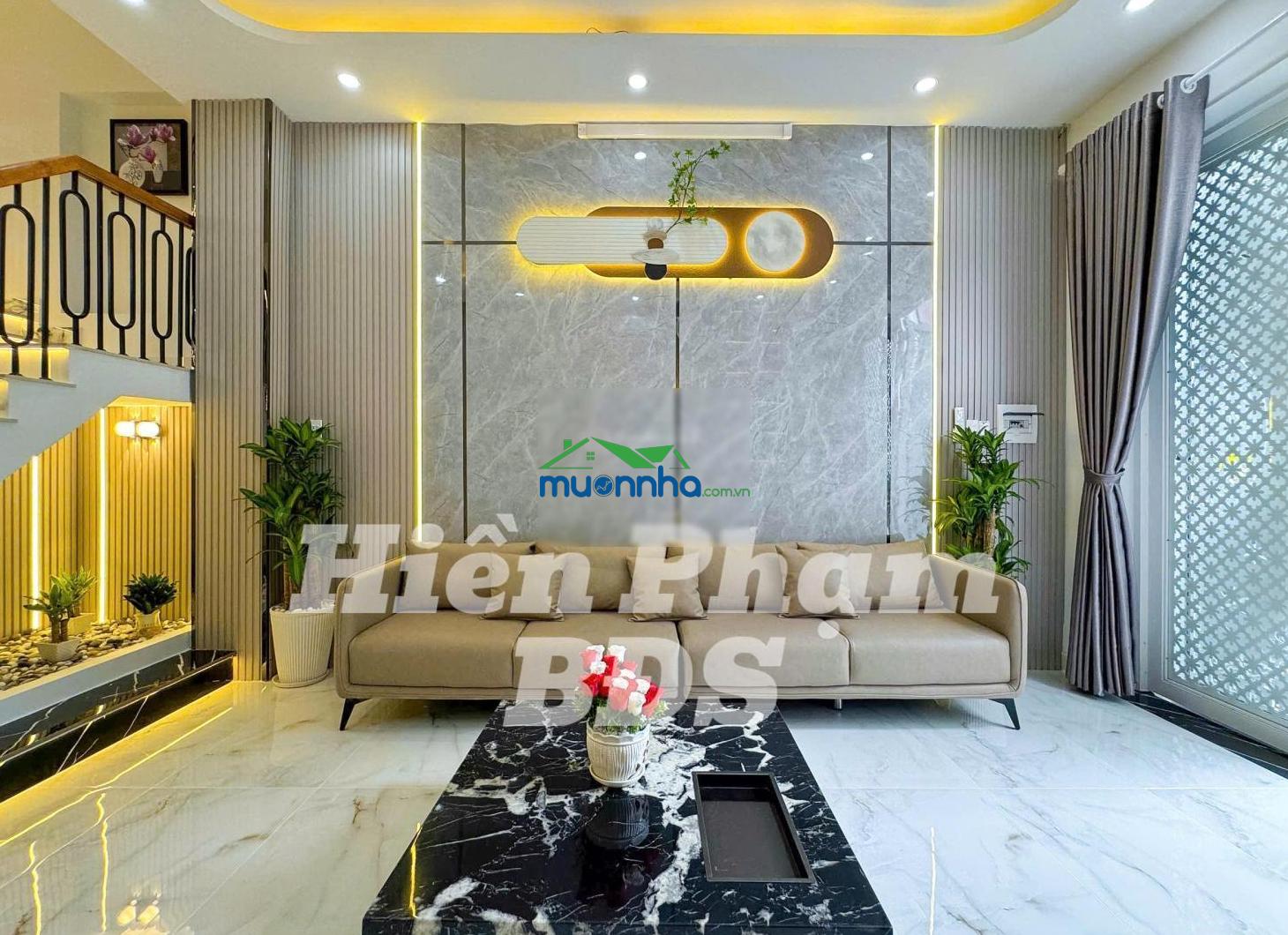 Nhà mới hiện đại 2 lầu st hẻm 1942 huỳnh tấn phát - nhà bè