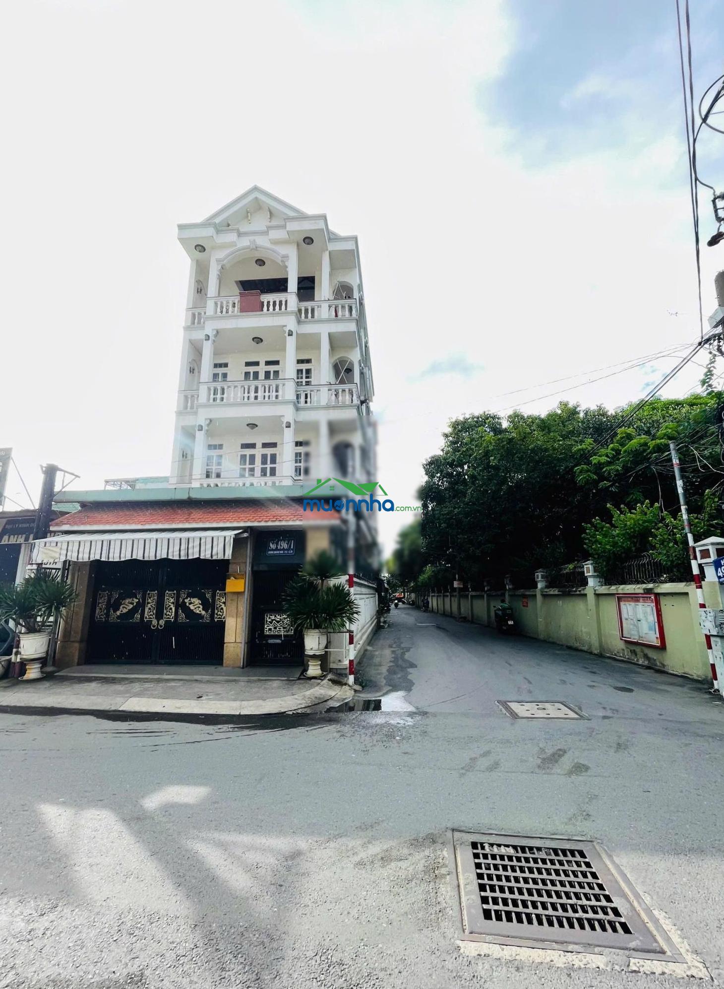 Nhà mặt tiền đường 20-p6 nay là hẻm 496/ dương quảng hàm ngang 6x19 nhà 4 tầng có thang máy 23,5tỷ - 2