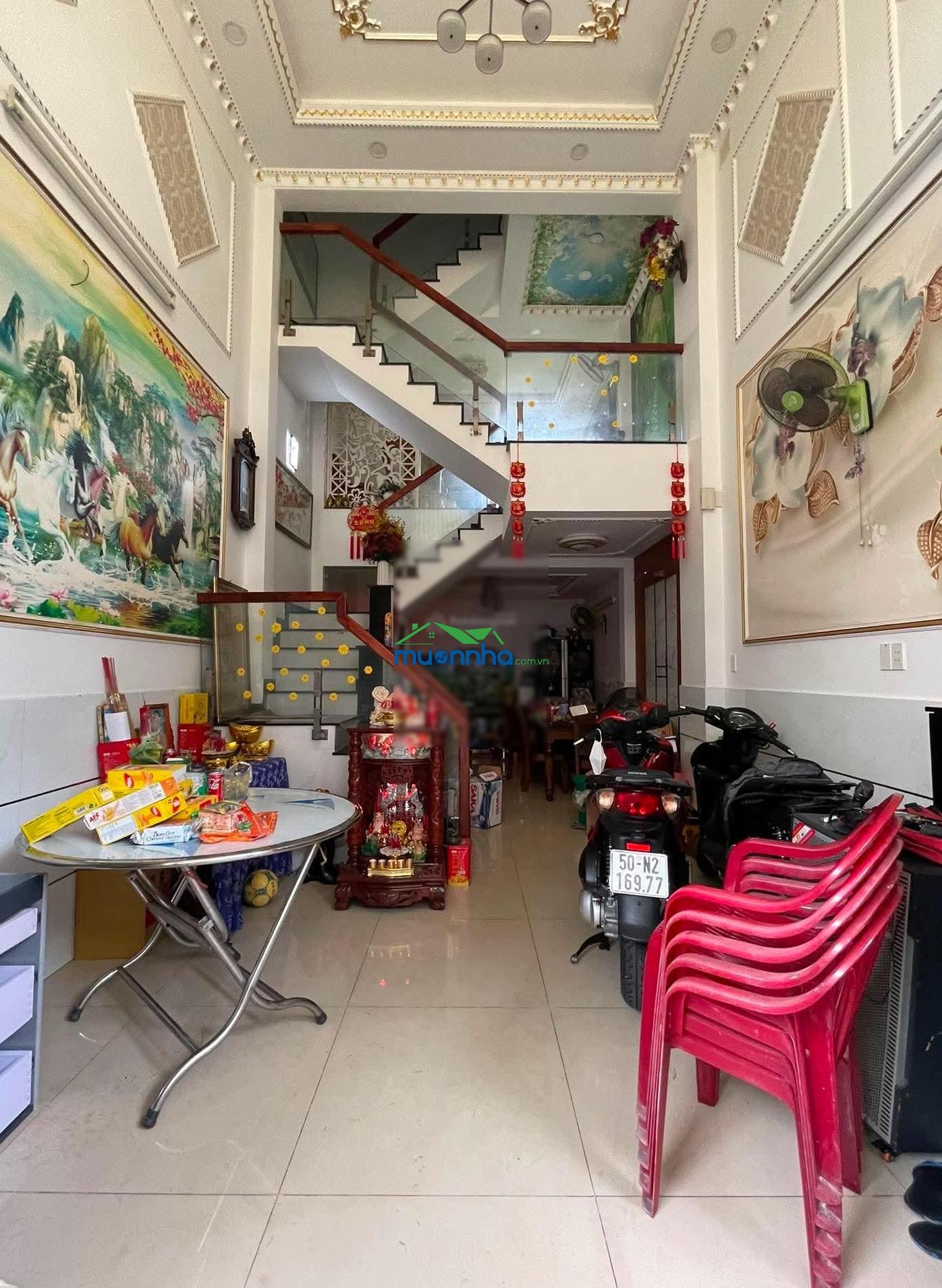 Nhà 1/ sẹc khu sát tên lửa 48.7m2 5 tầng giá 5 tỷ xíu. kết cấu: nhà mới ở ngay 1 trệt