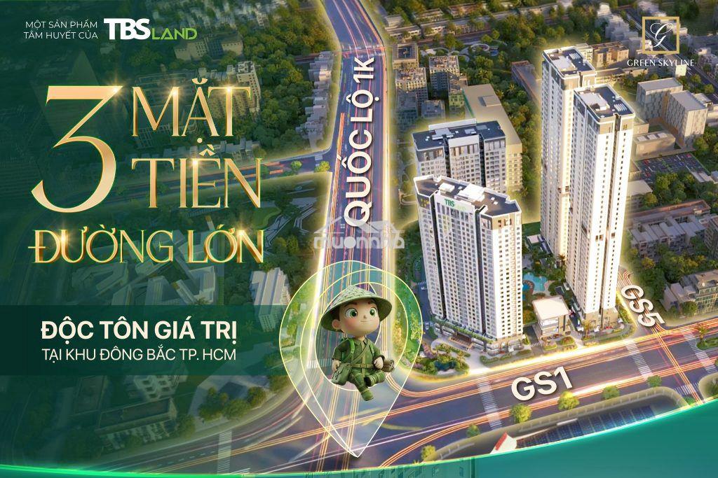 Cần bán gấp căn hộ 1pn green skyline tbs - 3