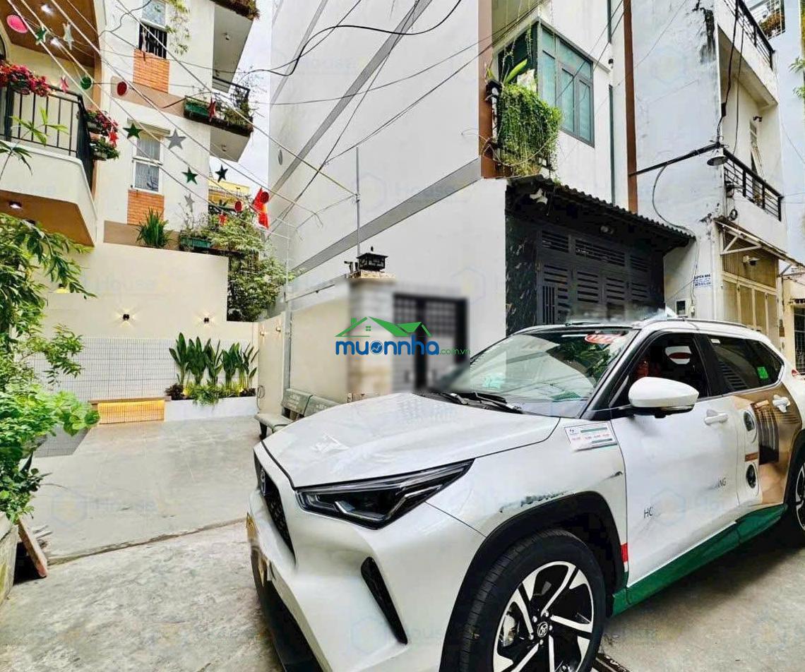 Nhà 5 tầng nơ trang long, 4.7x13m, 60m², hẻm ô tô 5m, gần bv gia định, chỉ 10 tỷ thương lượng