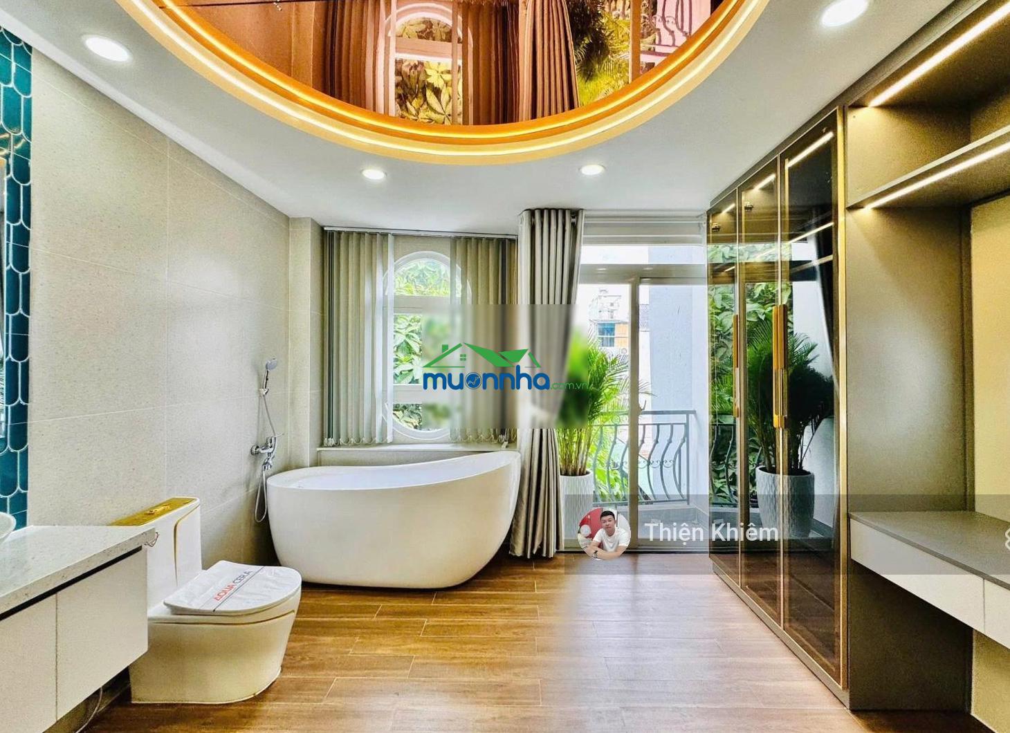 Nhà bán 4m x 16m đường quang trung - p14 - gò vấp - 5 lầu mới - 7.9 tỷ tl