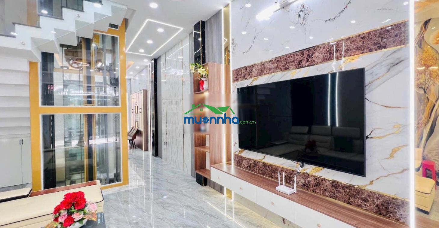 Nhỉnh 6 tỷ - siêu phẩm 72m2 - có thang máy 450kg, xây mới giá rẻ đường lê văn khương - hẻm 6m thông - 2