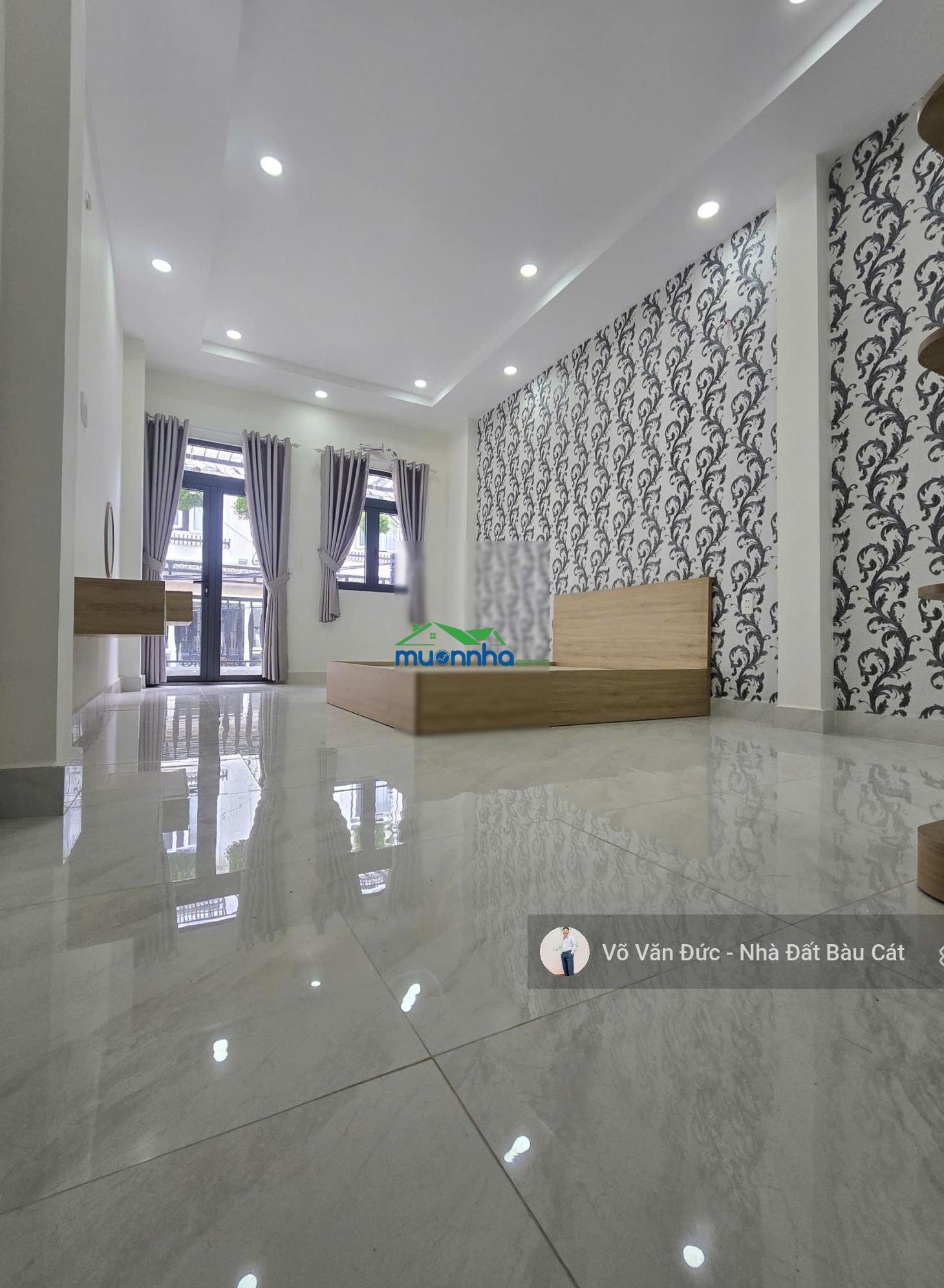 Chỉ nhỉnh 10 tỷ có ngay siêu phẩm nhà phố đúc 5 tấm mới - 5pn - 4wc - full nt - ngay sát sân bay