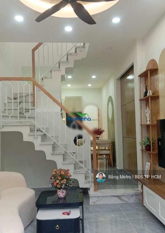 Siêu phẩm..! emart gv giá chỉ 3.97 tỷ, hẻm xe tải thông 5m, 3pn, full nội thất xịn, vào ở ngay - 4