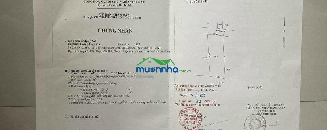 10x38 tân an hội, có 2 dãy trọ, 16 phòng, sổ riêng, đường 12m, kế bên kcn, giá 1.95 tỷ - 4