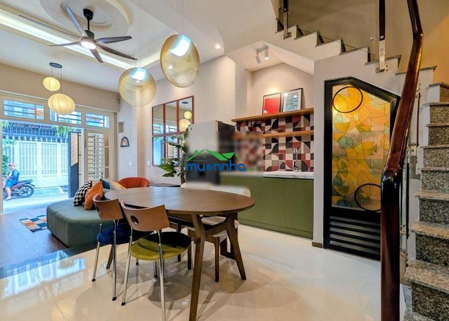 6 tỷ nhỉnh, 4 tầng, 4pn, nhà mới full nt, hẻm oto 1/ phan huy ích - 3