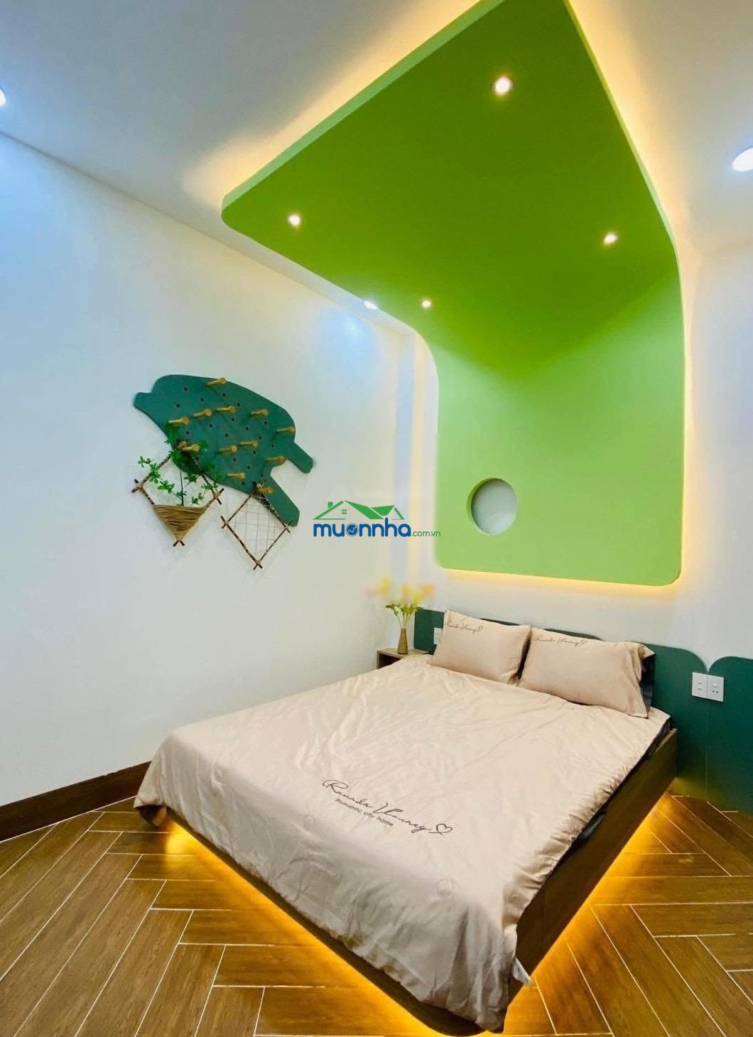 Hẻm xe hơi thông-3 tầng btct-4pn-ngang khủng 9.5m-46m²-bùi quang lã, p12, gò vấp-chỉ 6tỷ2 - 4