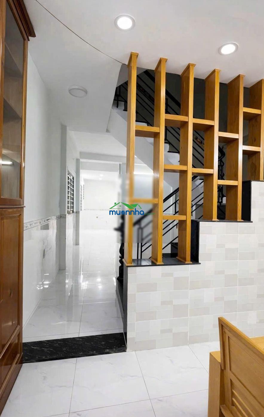 Nhà căn góc 2 mặt tiền hẻm xe hơi - dt 4,3m x 20m (86,8m2) - 3 tầng - 5 phòng ngủ - chỉ 7ty một chú - 3