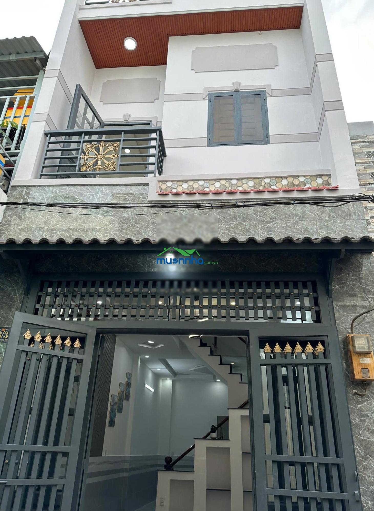 Nhà mới như hình dọn về ở ngay dt 4 x 10 đúc lầu hem 4m. khu dân trí cao đầy đủ mọi tiện ích - 3