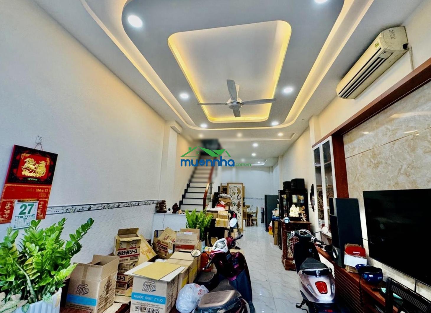 Nhà mới 4 tầng lê văn quới full nội thất hẻm xe tải - 60m - chủ gấp bán 5.x tỷ tl - 2