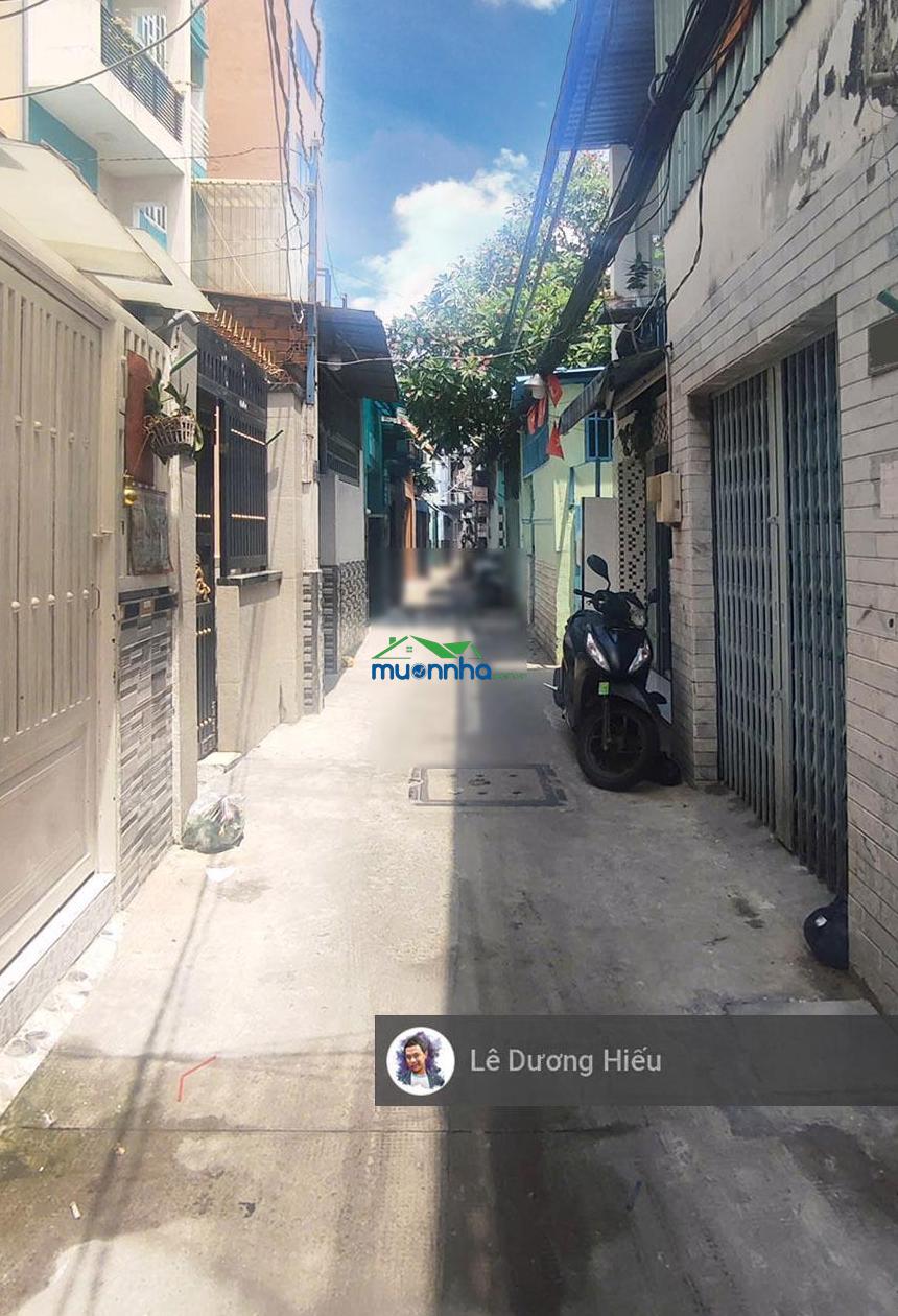 (Có video) bán nhà 31m2. 2 tầng kiên cố. hẻm 3m, thông nhiều đường. không quy hoạch. tiện về q1