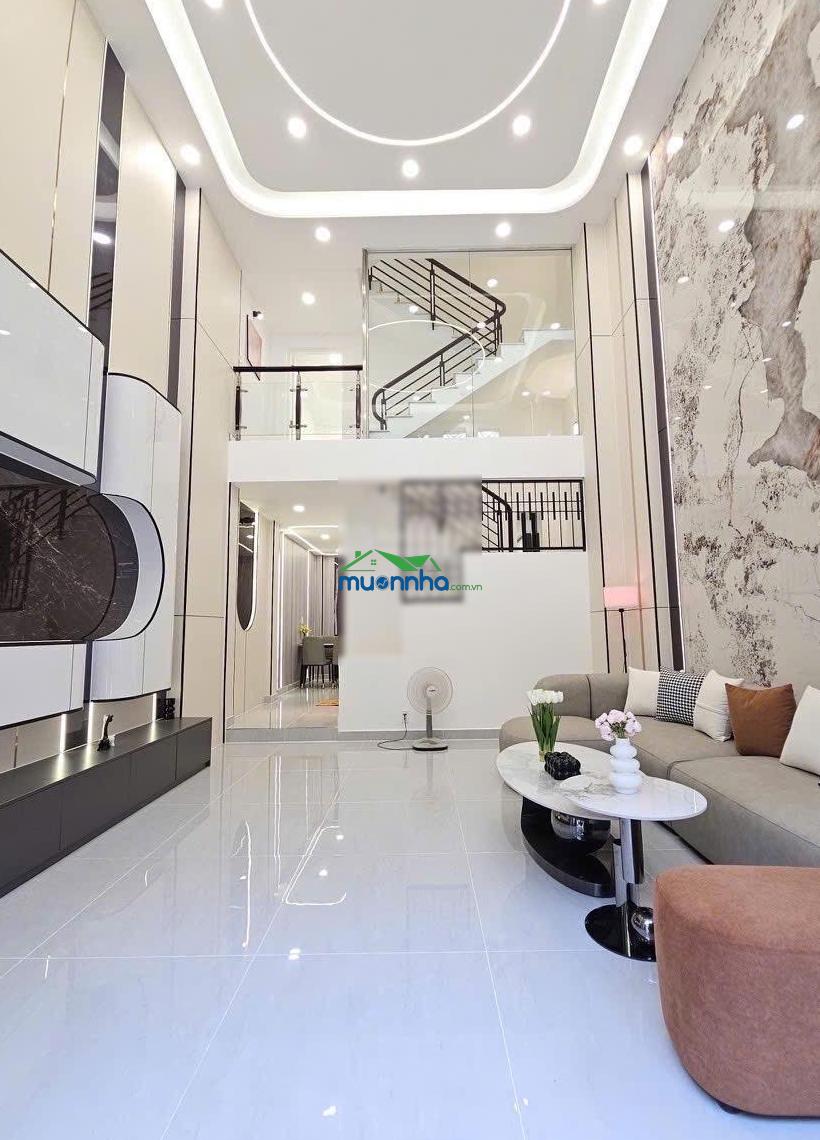 Quận 8 bán nhà xây mới 4 tầng btct 58m2 âu dương lân ,p.chánh hưng 8ty3