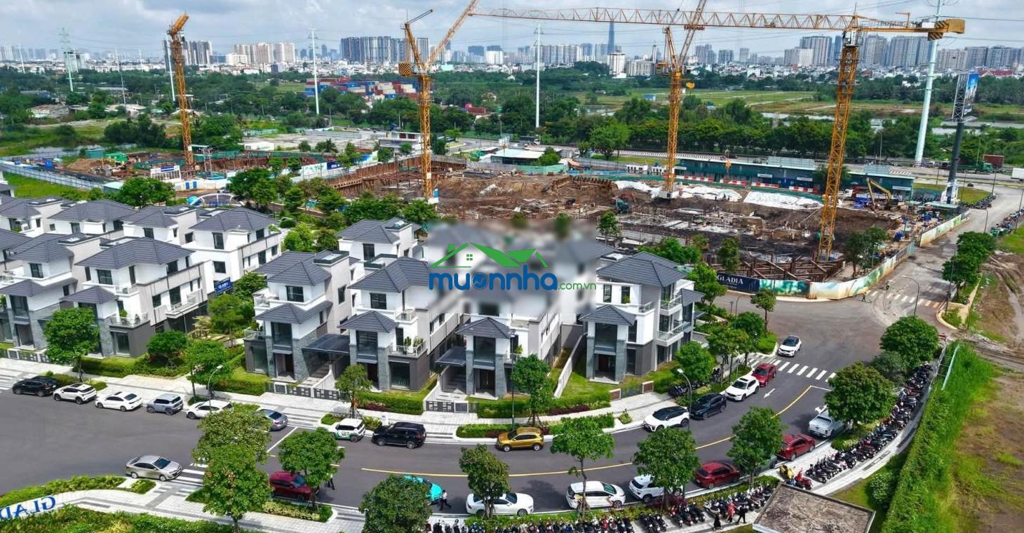 Biệt thự đơn lập view sông 3 mặt tiền q2 hướng đb - sổ hồng khang điền keppel. vốn 20% ck đến 7.7tỉ - 3