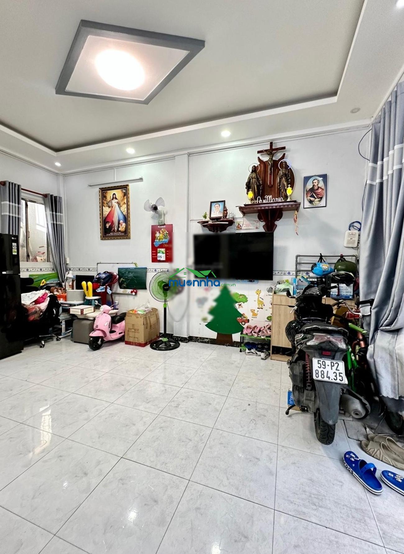 Bán gấp nhà hxh trần tấn 49m2 5.1x9.6 giá 4ty2 - 2