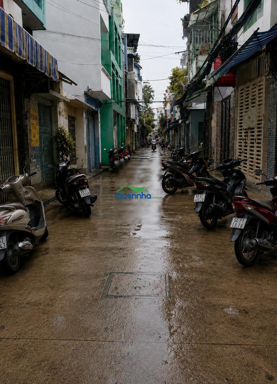 Quận 10 - lý thái tổ - 105m² - 14.9 tỷ - 5x20 nở hậu - hẻm 6m thông