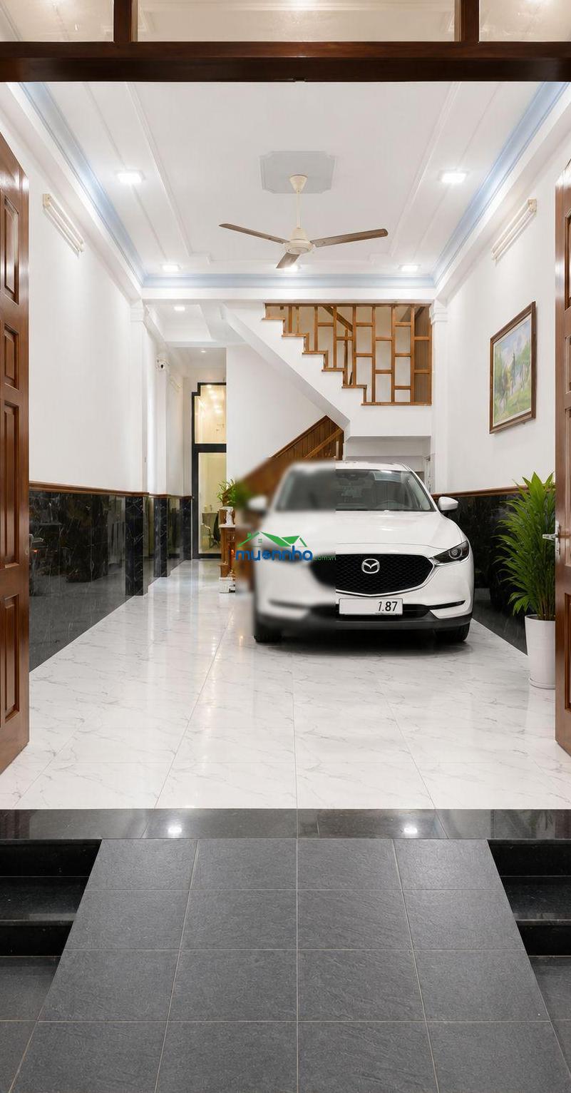 Bán nhà đường âu cơ hxh ôtô ngủ ( 4,4x 10m x 3 tầng )giá : nhỉnh 6tỉ tl - 4