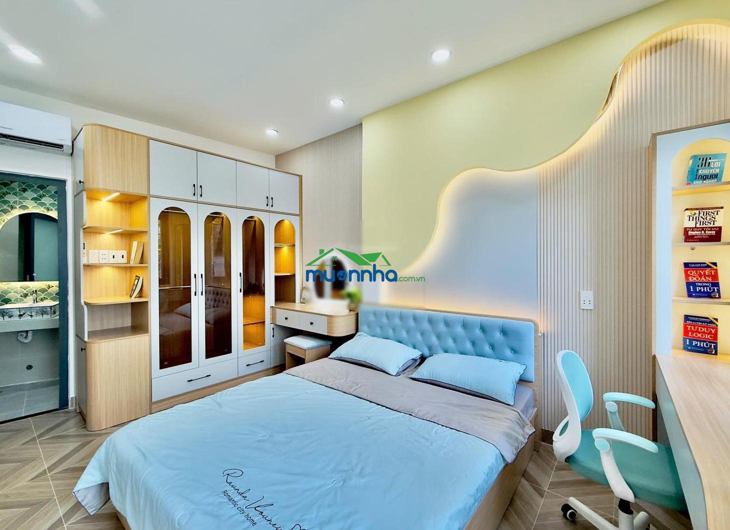 Bán nhà mới đẹp nguyễn thượng hiền p6 bình thạnh 52 mét - 2