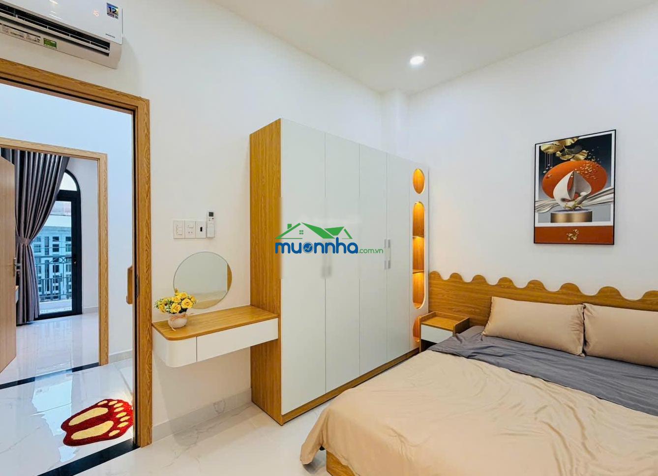 Bán nhà mới đẹp phạm văn chiêu p14 gò vấp có phòng ngủ trệt - 2