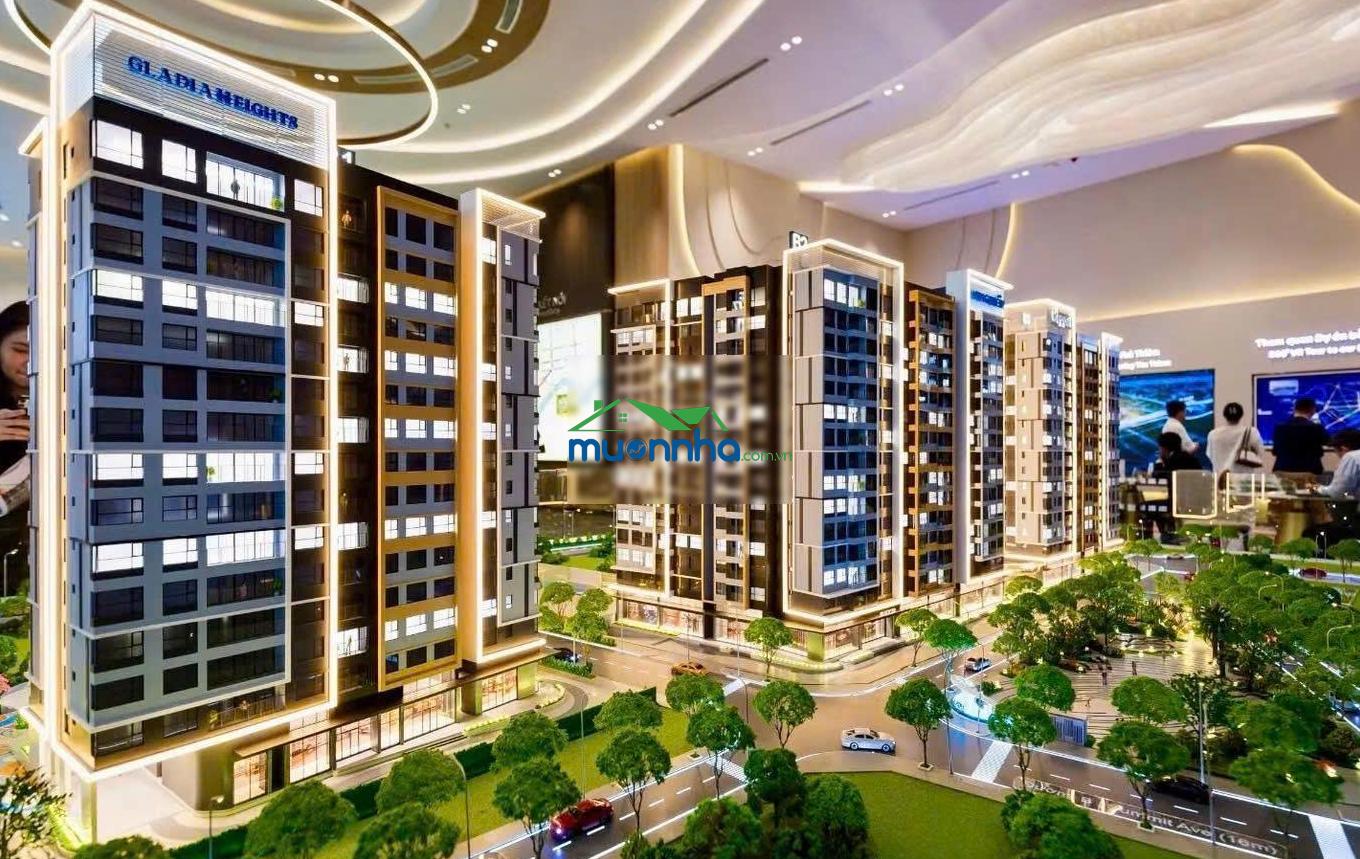 Hot! chỉ 6,1 tỉ 2pn 2wc full - khang điền keppel quận 2 view q1 nội khu công viên gladia heights