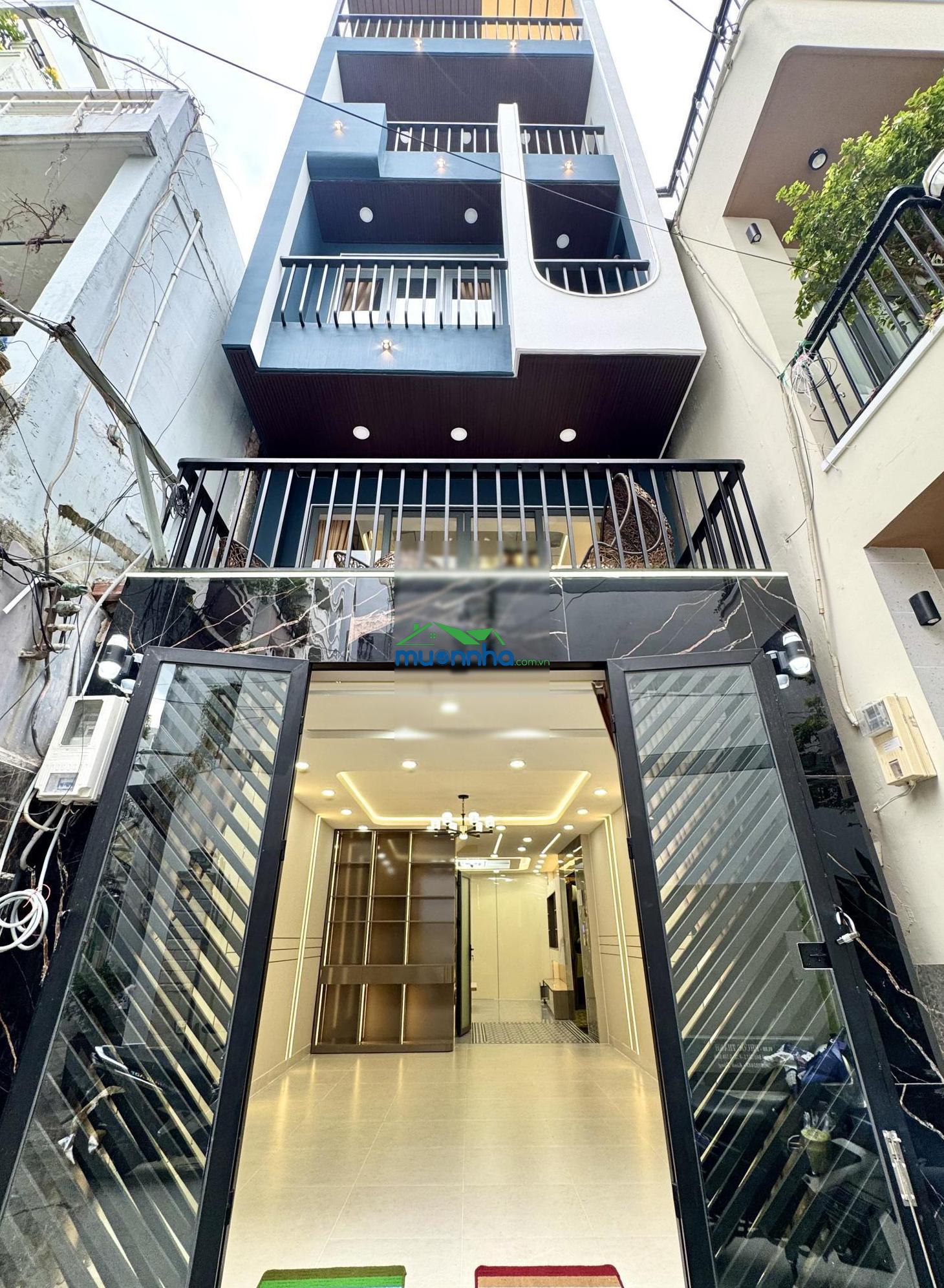 Hẻm ô tô, có thang máy, sát mặt tiền thích quảng đức - 4 tầng (4 x 12.5m) - nhà đẹp vào ở ngay - 2