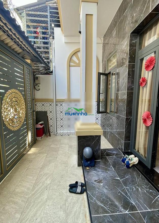 104m2, nhà đẹp, hẻm thông, gần vòng xoay phú lâm, quận 6 - 2