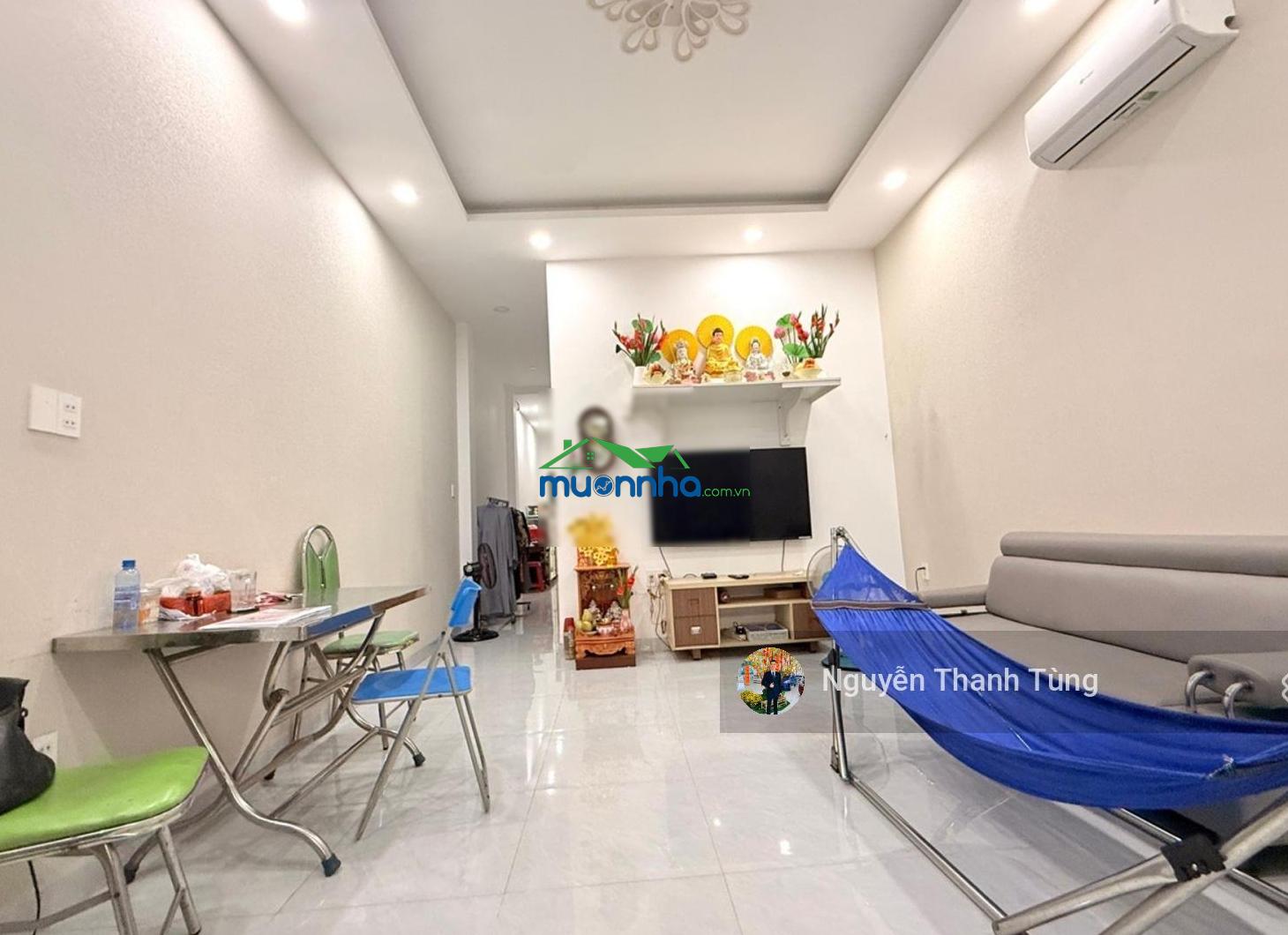 Nhà 4 tầng khu dân cư tân tiến, tân thới hiệp, quận 12, dt 100m2, ngang 5m hiếm, sẵn dòng tiền.