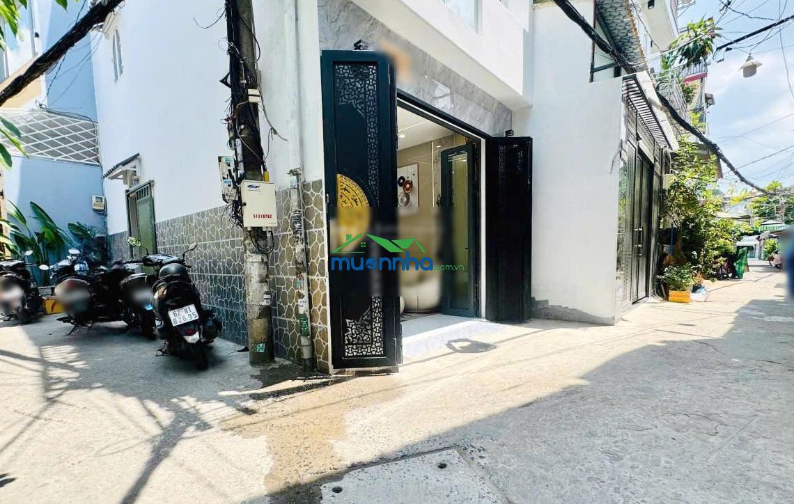 Nhà mới hẻm 154 âu dương lân p3 - q8 - 2