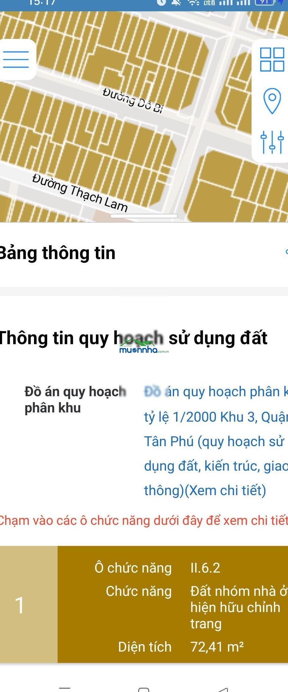 Hxh nhựa 6m lũy bán bích thạch lam 72m2 chỉ 6.6 tỷ - 4